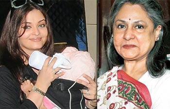 Granddaughter Aaradhya's ears pierced: Jaya Bachchan